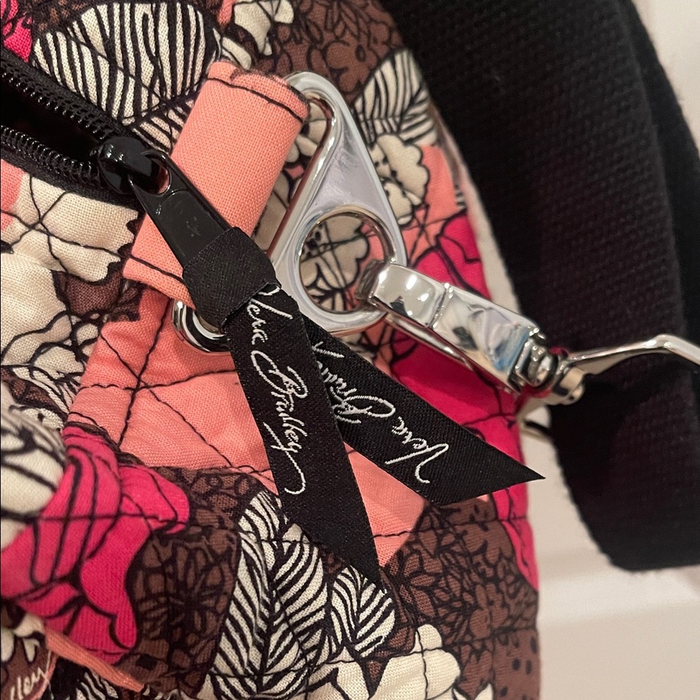 Vera Bradley - Floral Pink Quilted Duffle Bag - Picture 3 of 7